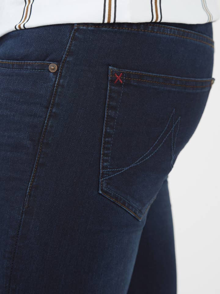 Bleu Noir Jean skinny fit mi-élasticité Lot XX bleu noir en vente sur Faire2