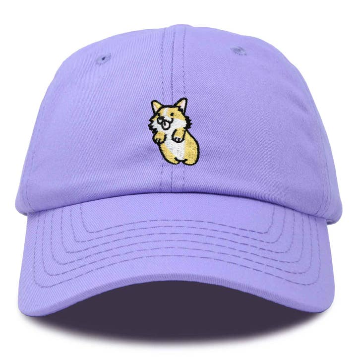 Dalix - Wholesale Baseball Cap - Women's - DALIX Cute Leaping Corgi Hat Womens Embroidered Baseball Cap4