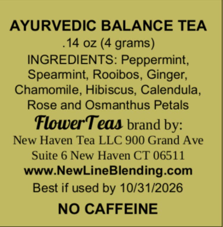 FlowerTeas - Venta al por mayor Tés a granel - Té suelto y mezclas de Matcha en tubos de ensayo7