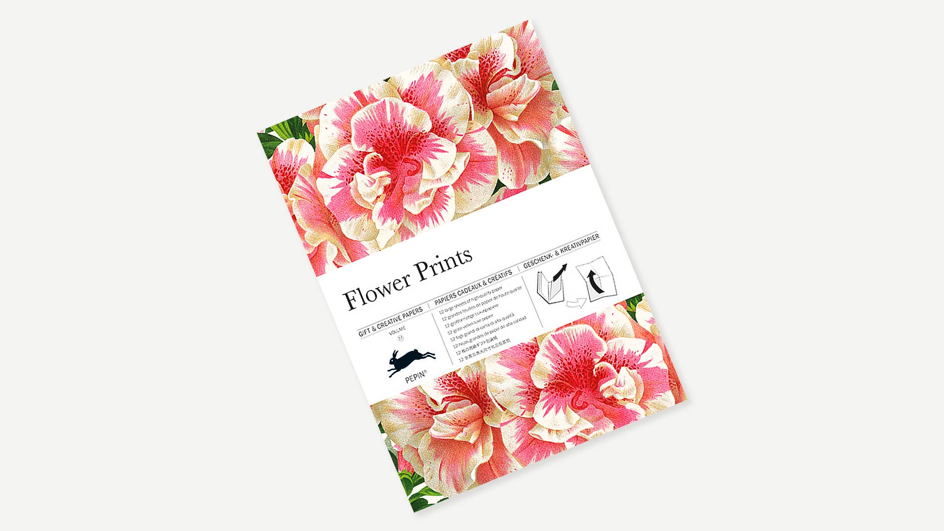 Pepin Press - Wholesale Flat Wrap - Flower Prints Gift & Creative Paper Book Vol 773