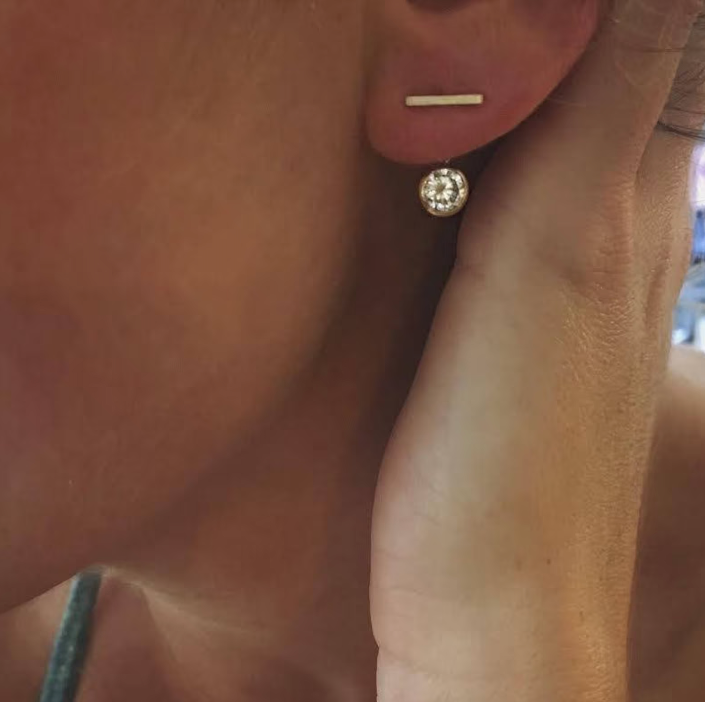 Ruby Tulip - Wholesale Stud/Post Earrings - Nolita Earrings0