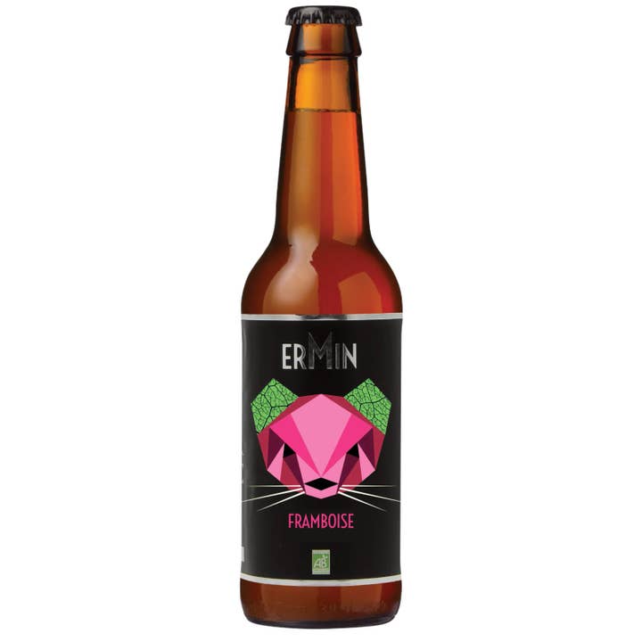 ERMIN - Venta al por mayor Cerveza - Cerveza ecológica - ermin - frambuesa 33cl