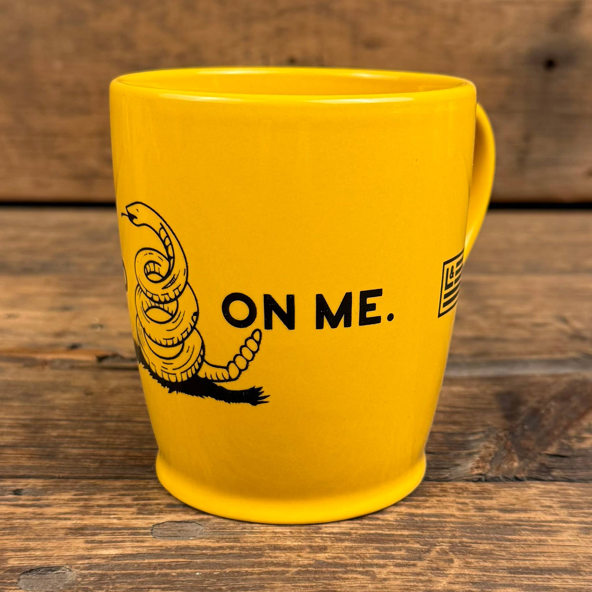 Liberty & Co. - Wholesale Coffee Mug - Don't Tread On Me – Gadsden Ceramic Mug3