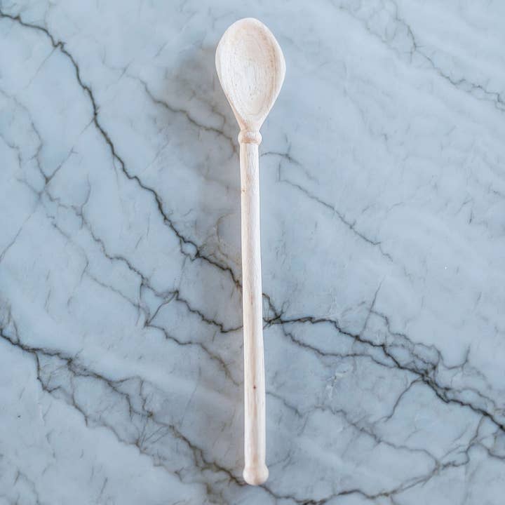 Azizi Life - Wholesale Kitchen Spoon - Hand Carved Wooden Spoon – Quinn Small Scoop10