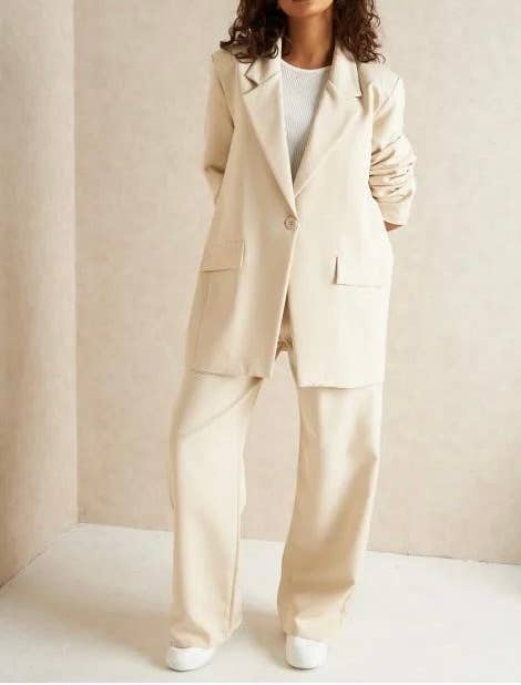 LES GRENOUILLES DU MARAIS - Wholesale Suit Set - Women's - Oversize suit 50152