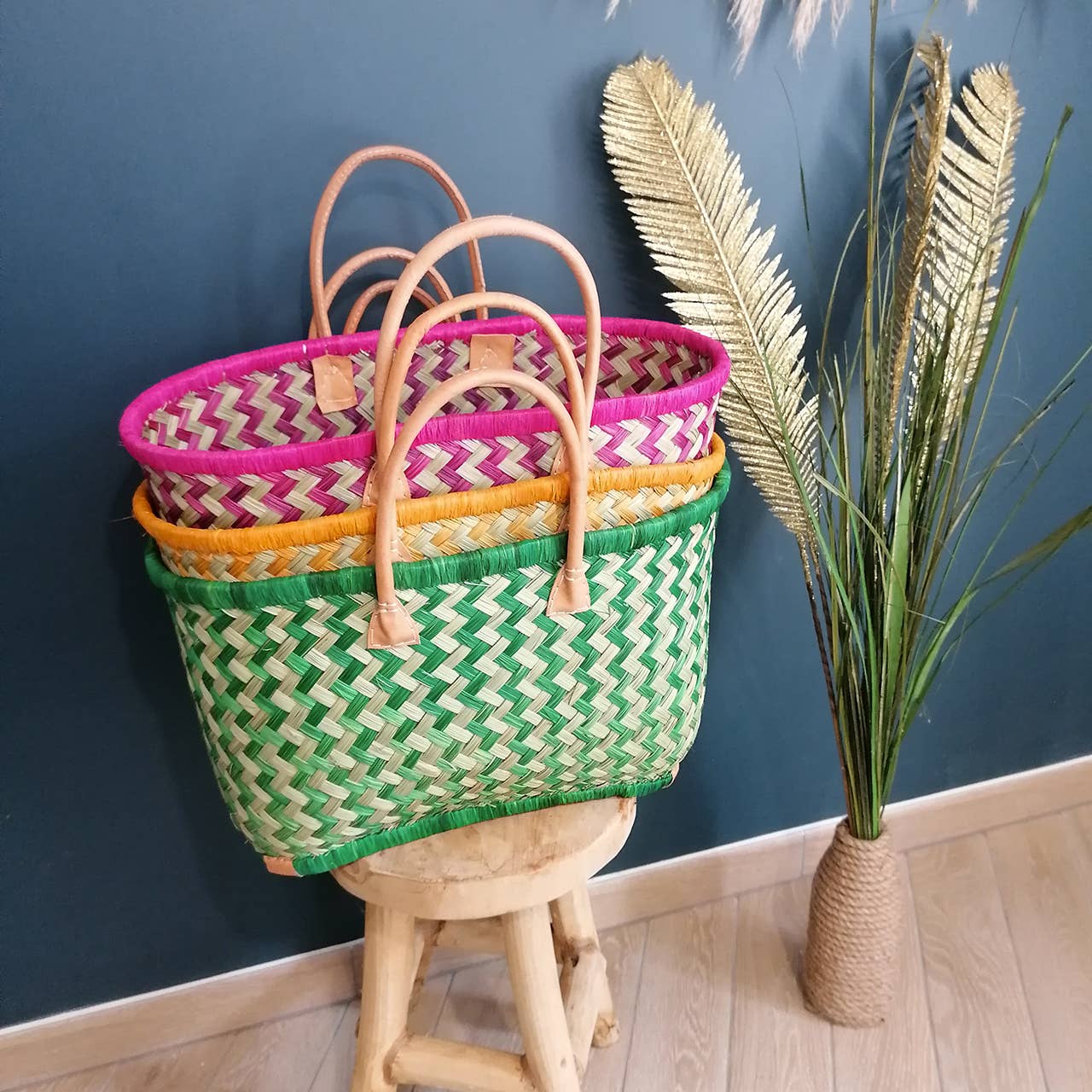 Le comptoir de la plage - Wholesale Beach Bag - Toama GM  bags assorted pieces5