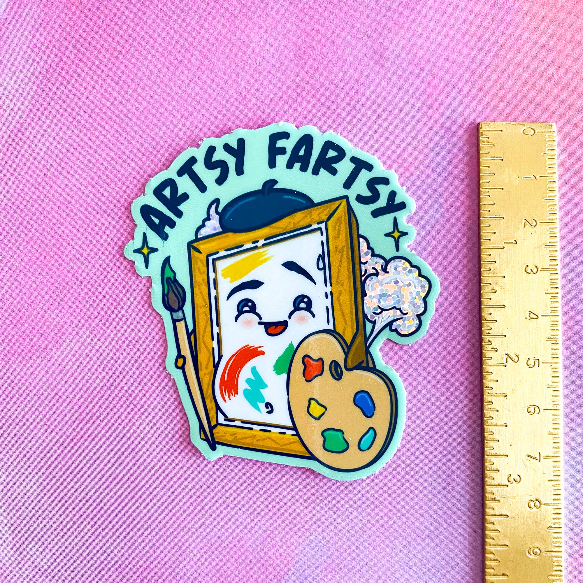 The Paint Sesh - Wholesale Sticker - Artsy Fartsy Sticker | Artist Accessory | Art Decal 6