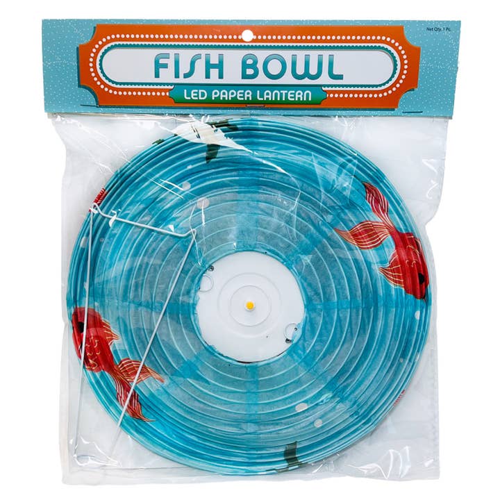 Streamline - Wholesale Lantern - Paper LED Lantern - Fish Bowl2