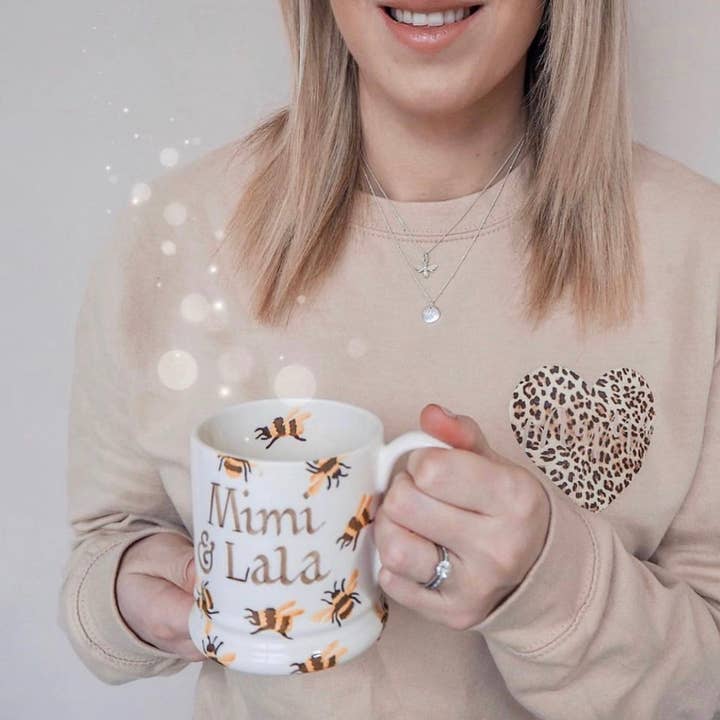 Mama Heart Sweater for wholesale by Willow & Fleur UK