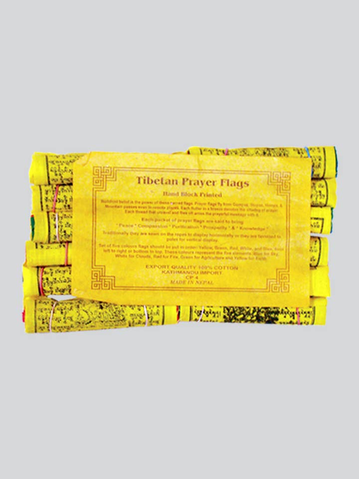 Bandiere di preghiera (CP-4) per la vendita all'ingrosso da parte di Kathmandu Imports