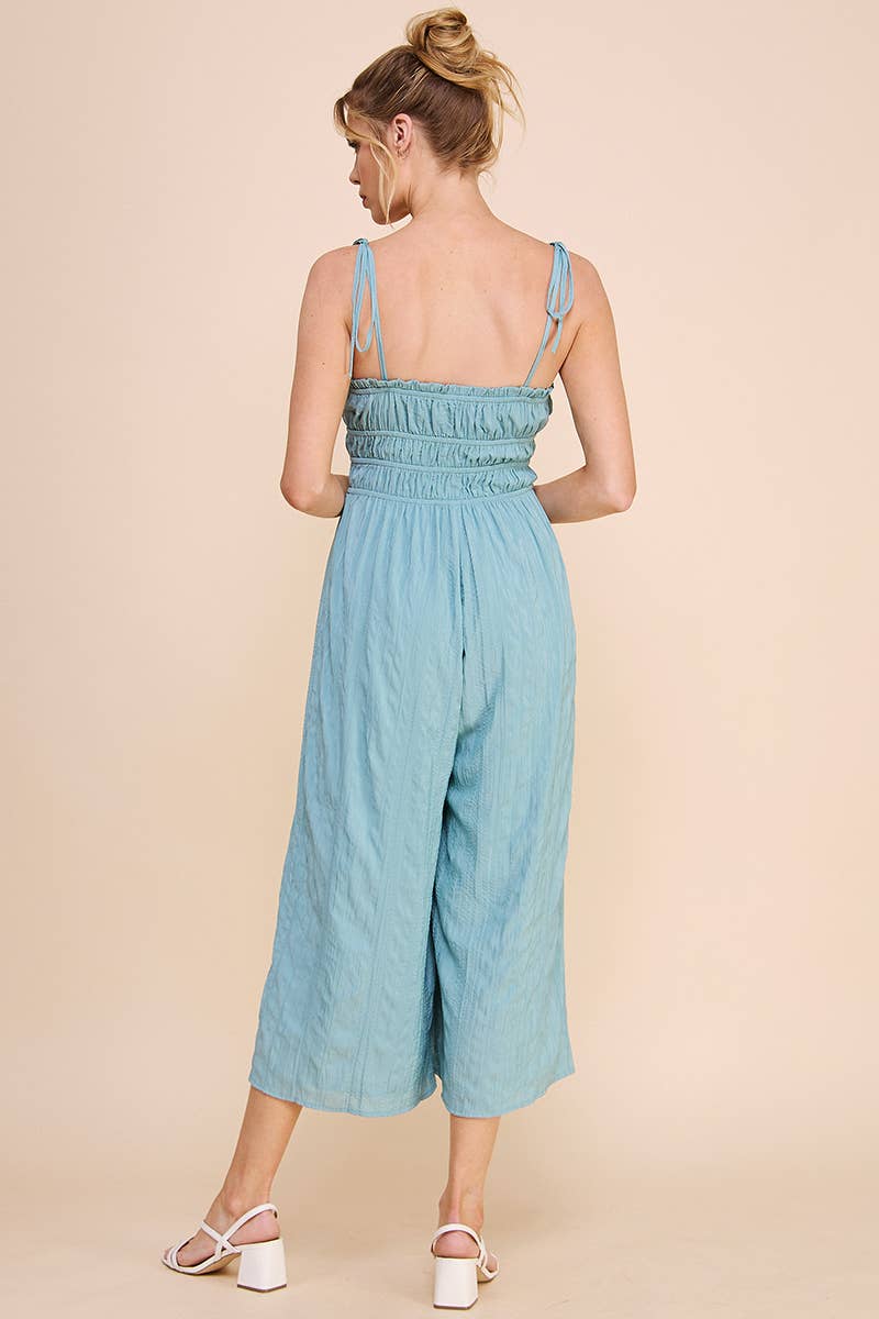 Allie Rose – wholesale Jumpsuit - Dam – Silkeslen ruched Babydoll Jumpsuit14