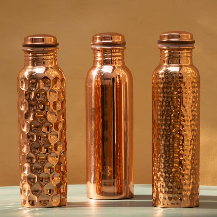 Tara Handicraft - Wholesale Water Bottle - Copper Water Bottle