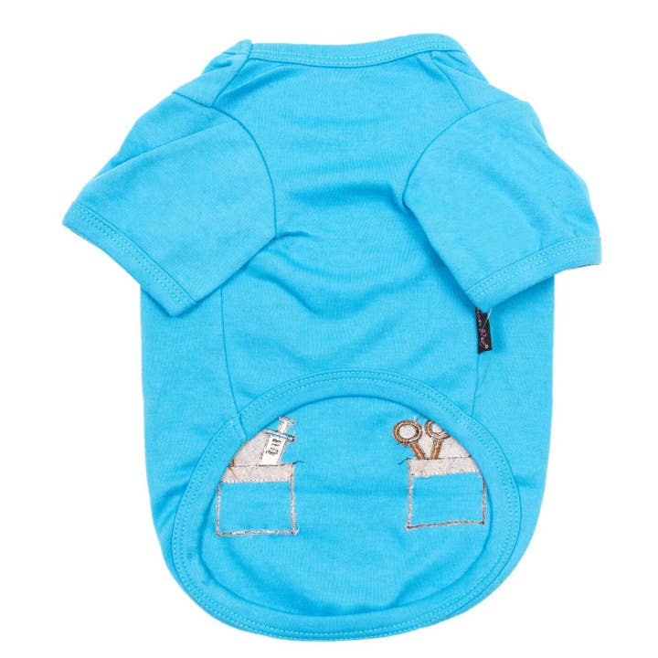 Parisian Pet® - Wholesale Pet shirt – Dog - Dr. Woof Dog T-Shirt – Funny Halloween Costume for Dogs1