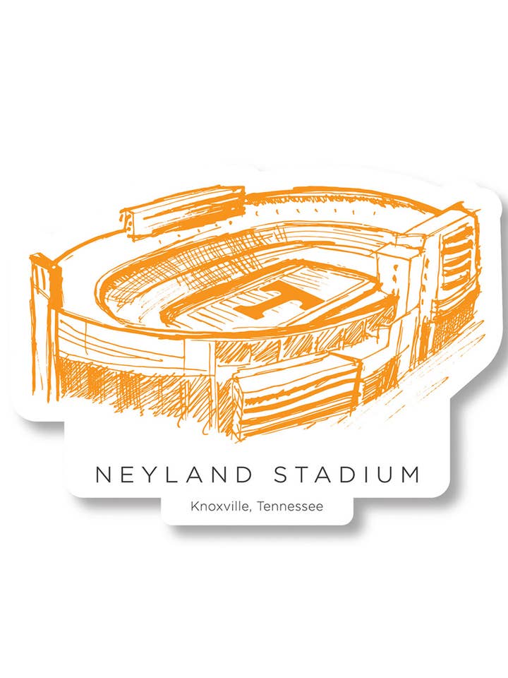 Neyland Stadium Sticker for wholesale by Southern Made Tees