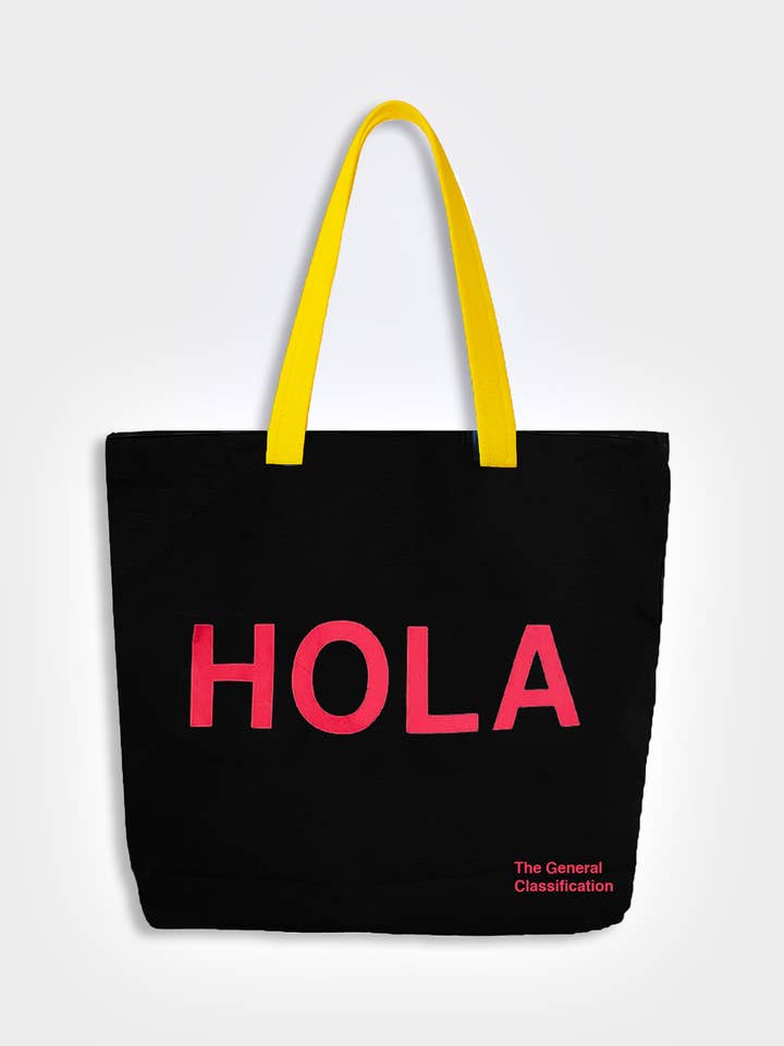 Hola Tote Bag Zwart voor wholesale door The General Classification