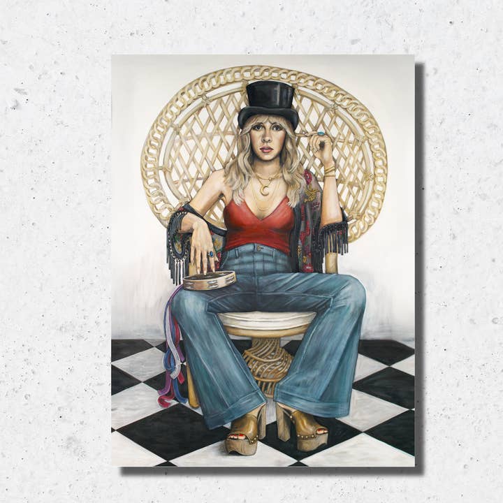 Impression sur papier Stevie pour la vente par LX Artworks