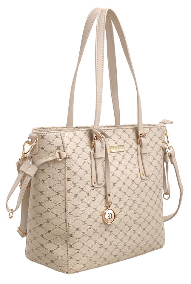 Bessie London - Wholesale Shoulder Bag - Women's - MONOGRAM 2 IN 1 SHOULDER BAG19