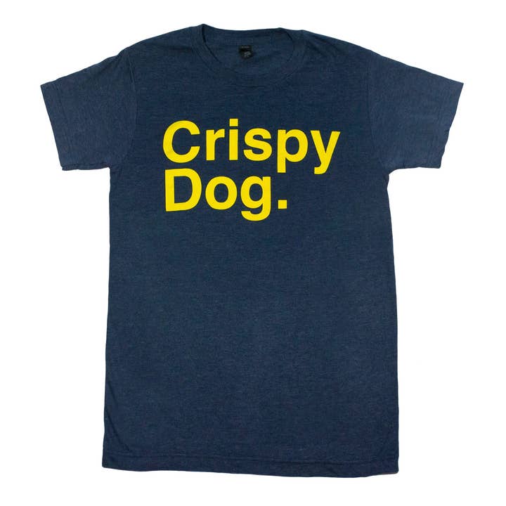 Crispy Dog Unisex Adult Poly-Cotton Tee for wholesale by BarbacoApparel