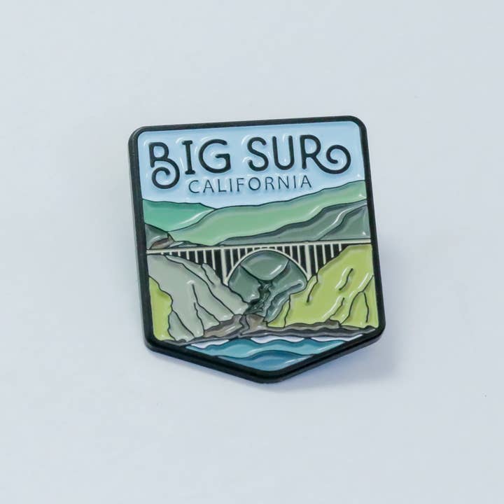 Squatchy - Wholesale Lapel Pin/Button - Enamel Pin, Big Sur California | Collectible Lapel Pin