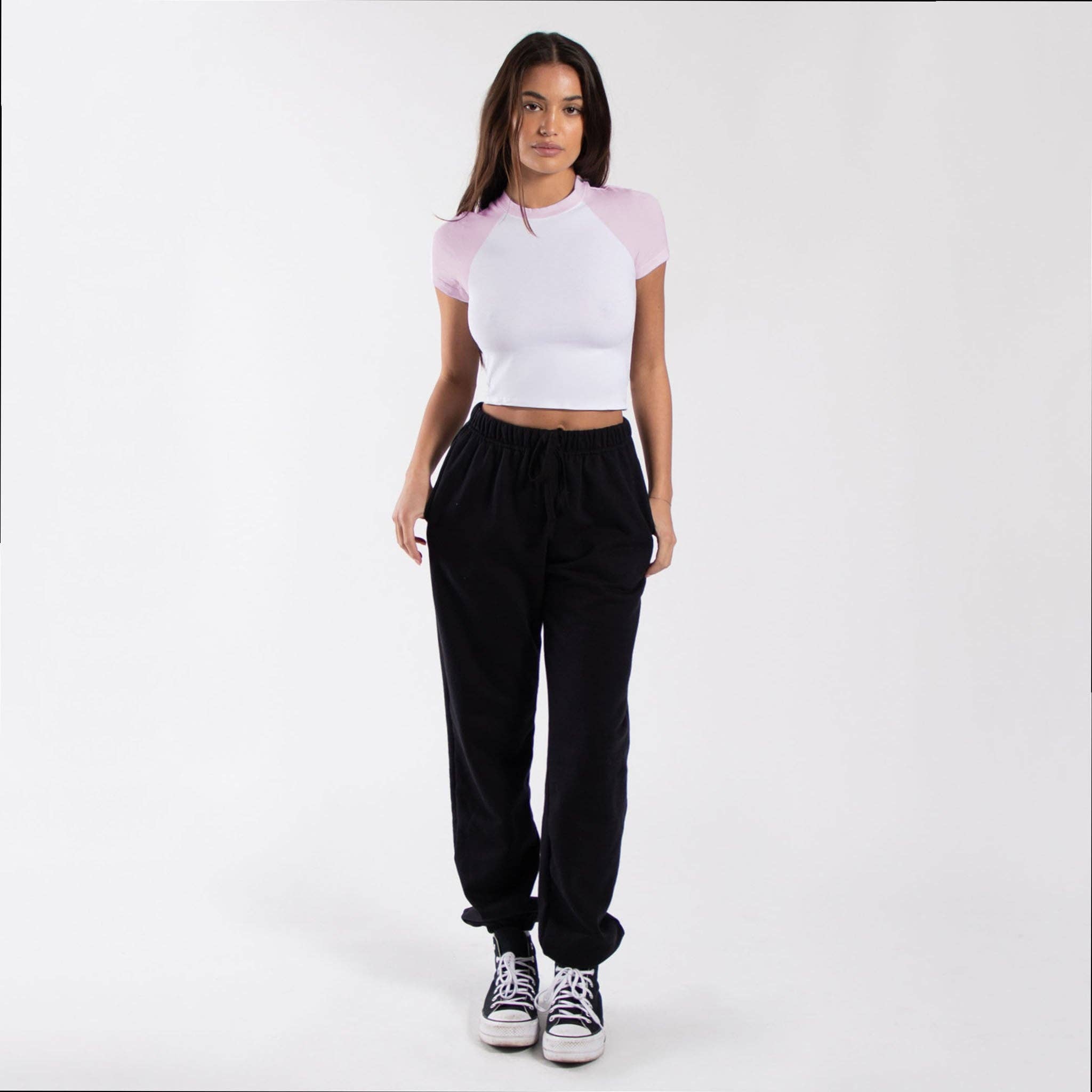 OTL Apparel - Wholesale T-Shirt - Women's - 4001R - Women's Raglan Baby Tee3