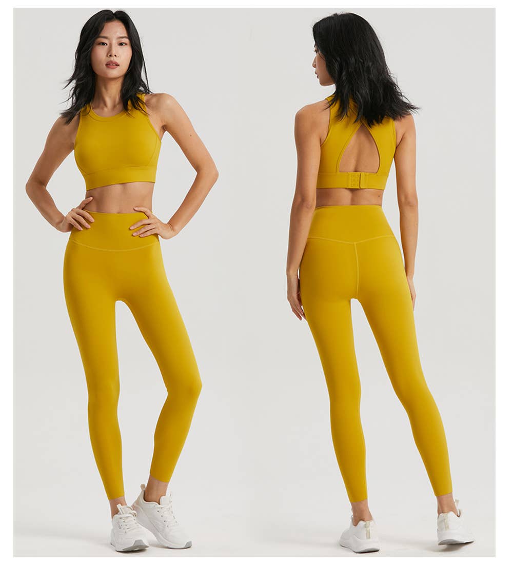 Belsize Activewear - Wholesale Activewear Set - Women's - Women Sportswear Yoga Set 2 Piece Gym1