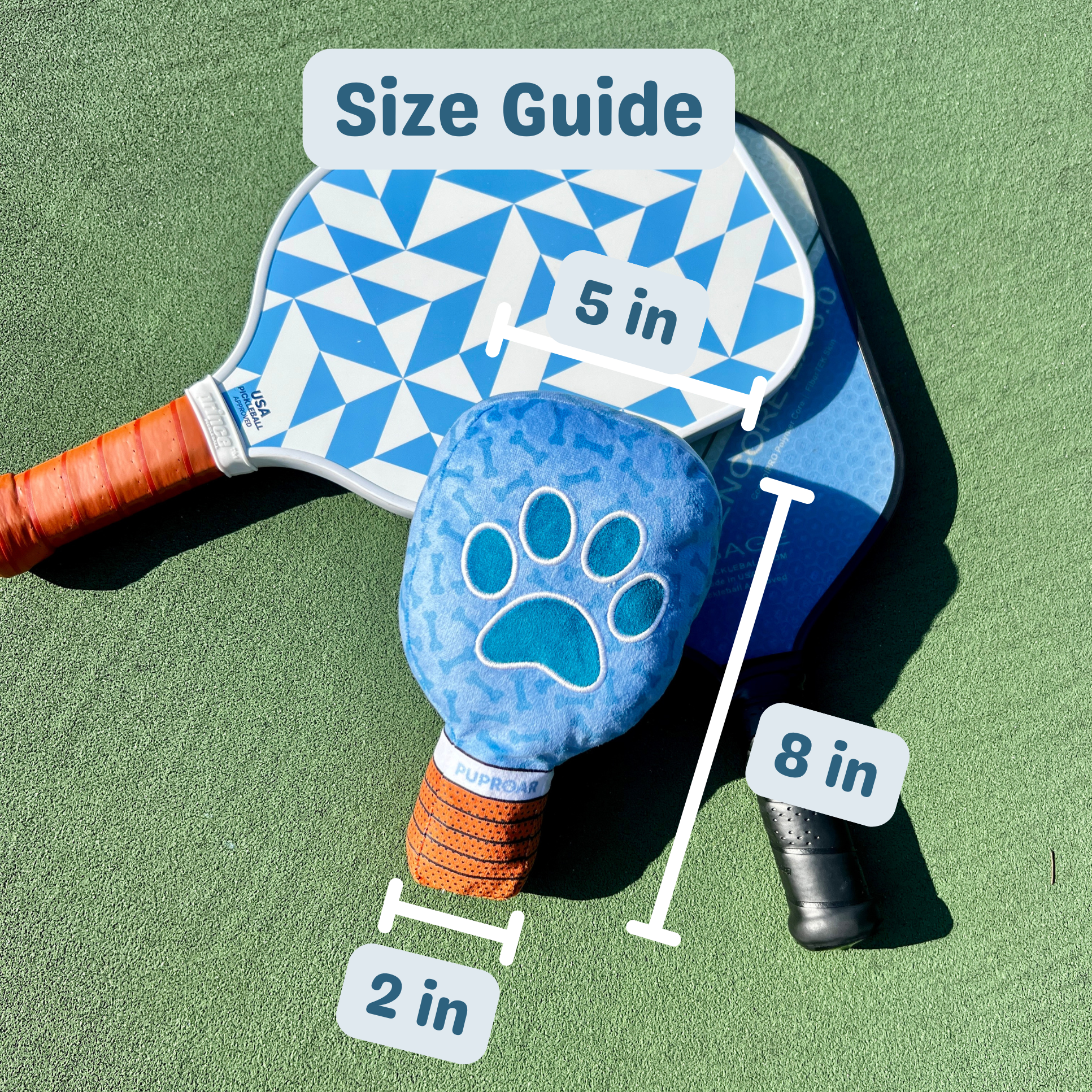 PUPROAR - Wholesale Pet Squeaky Toy - Dog - Pickleball Squeaky and Crinkly Dog Toy3