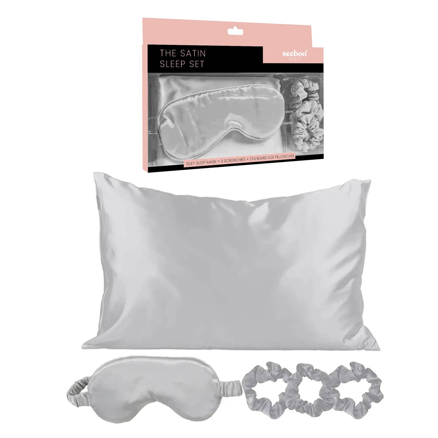 The American Gift Company (TAGCO) - Wholesale Bedding Pillowcase/Sham - THE SATIN SLEEP SET (5 PIECES)7