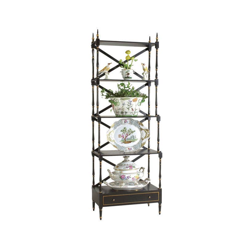 LOOMLAN - Vendita all'ingrosso Librerie - Libreria Nera Carnaby Poplar Made0