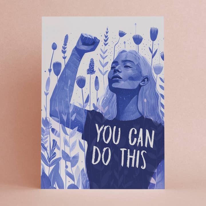 Botanopia - gifts , decor and cards for plant lovers - Wholesale Friendship Card - You can do this | Encouragement Card | Friendship Card1