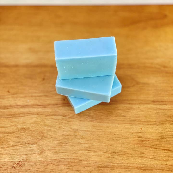 Pluff Mud Mercantile - Wholesale Bar Soap - 5 oz Charleston Haint Blue Handcrafted Soap4