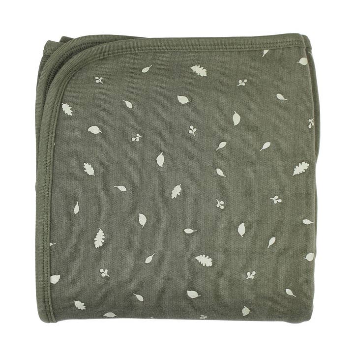 Hunter Leaves | Organic Cozy Blanket for wholesale by L'ovedbaby