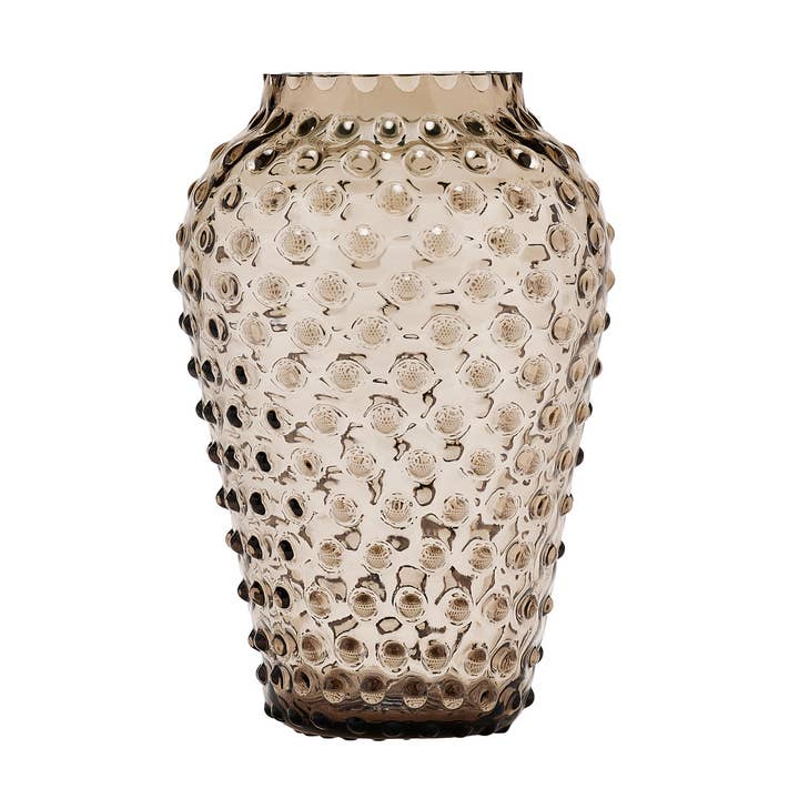 Hobnail Vas | Rökig Amaro | Tunna | Bohémsk Kristall för wholesale av Maure Luxury Gifts