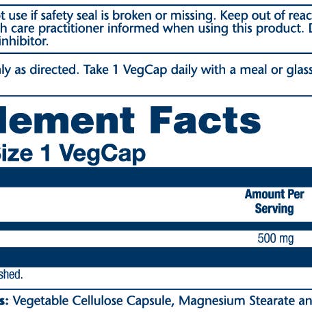Solaray - Wholesale Oral Supplement/Vitamin - L-Tyrosine, Free Form 500mg2