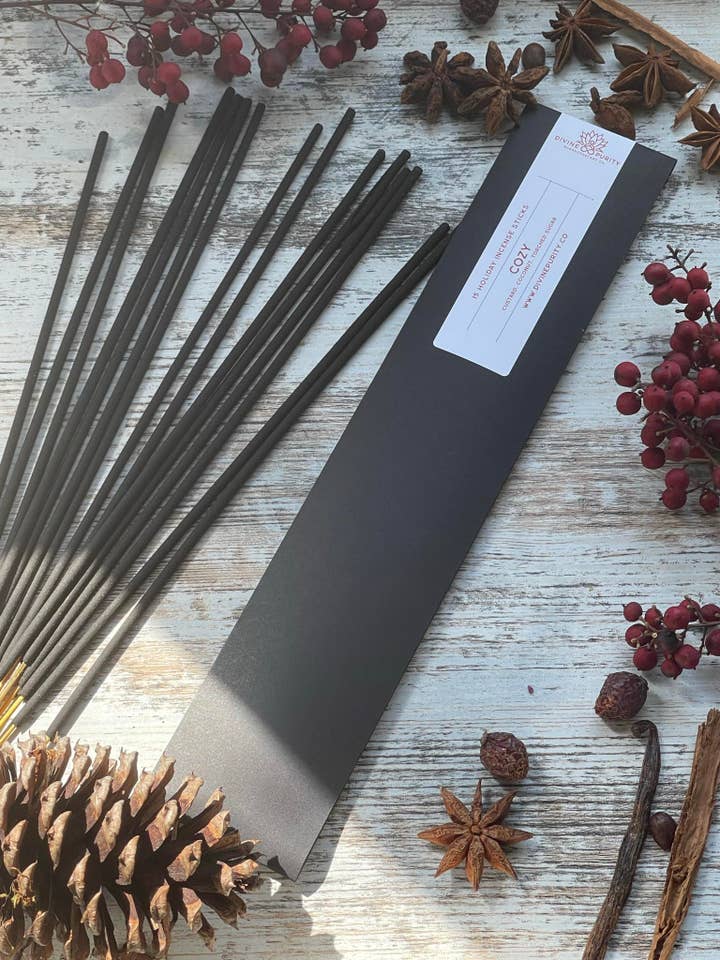 Cozy Incense for wholesale by Divine Purity Aurapothecary, LLC
