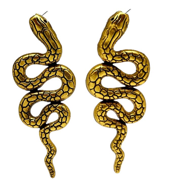 Boucle d'oreille Python A292 pour la vente par Strutt Jewelry