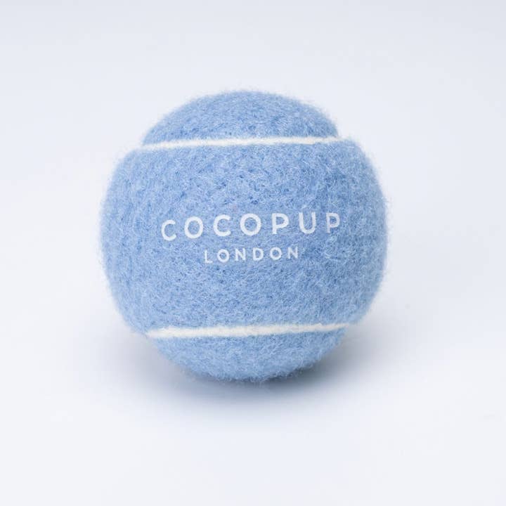 Tennis Ball - Ballin' Blue for wholesale by Cocopup London
