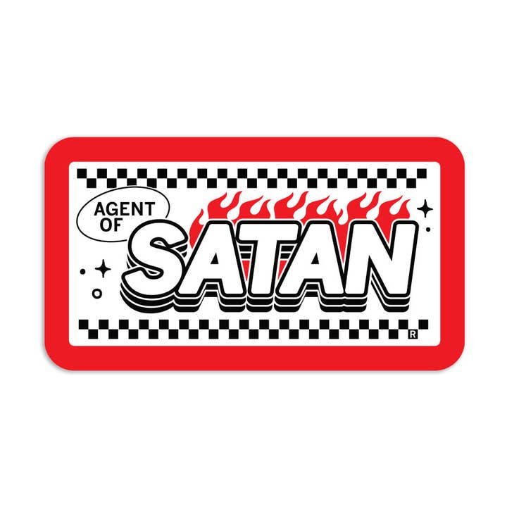RAYGUN - Wholesale Sticker - Spicy Agent Of Satan Die-Cut Sticker0