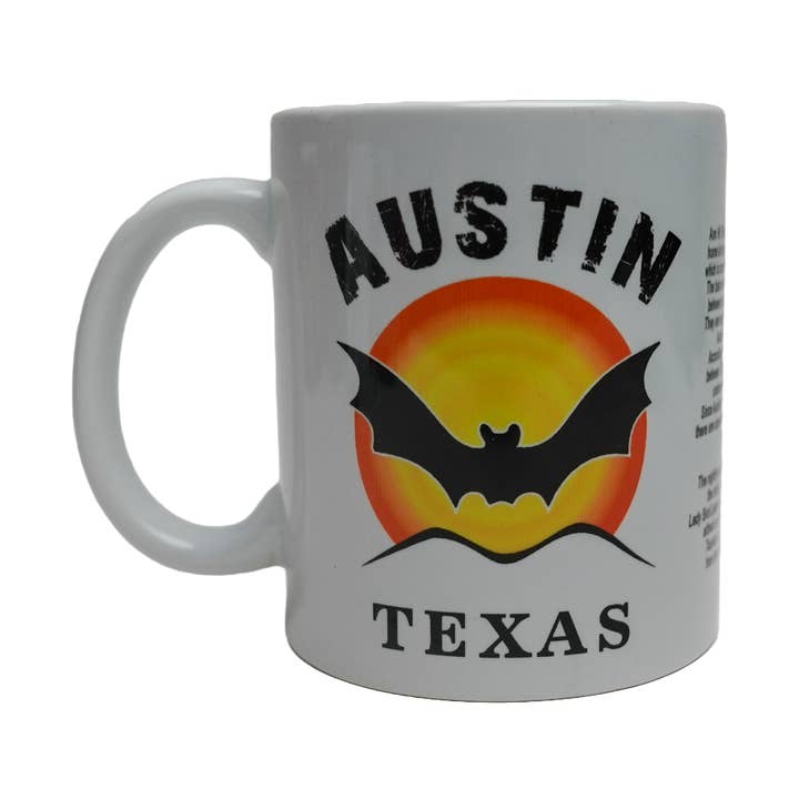 Scruffy's Ventures Inc. - Wholesale Coffee Mug - Bats Austin, Texas - 11 oz. Mug0