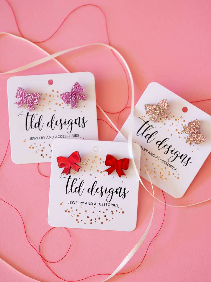 Acrylic Bows for wholesale by TLD Designs
