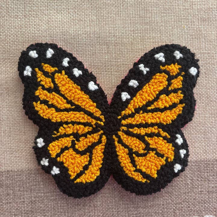 Honey Punches – Großhandel Untersetzer – Stanznadel-Tassenuntersetzer, Erdbeer-Schmetterling, Untersetzer4