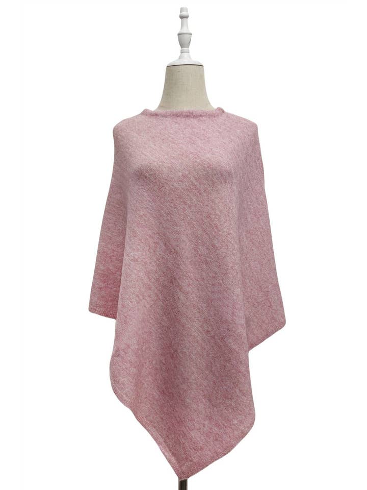 Fashion Scarf World – wholesale Poncho – Women's – Plain Cosy Metallic Thread Poncho8