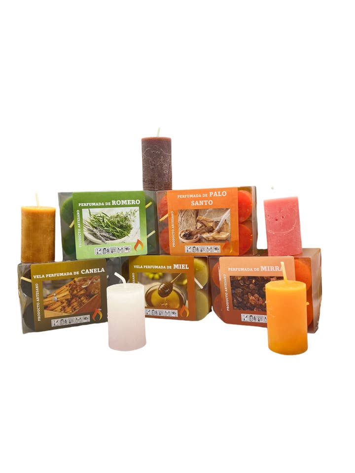 Vela Votiva 6 Unidades Ruda para venta al por mayor de VELAS SORT DESDE 1999 SCP