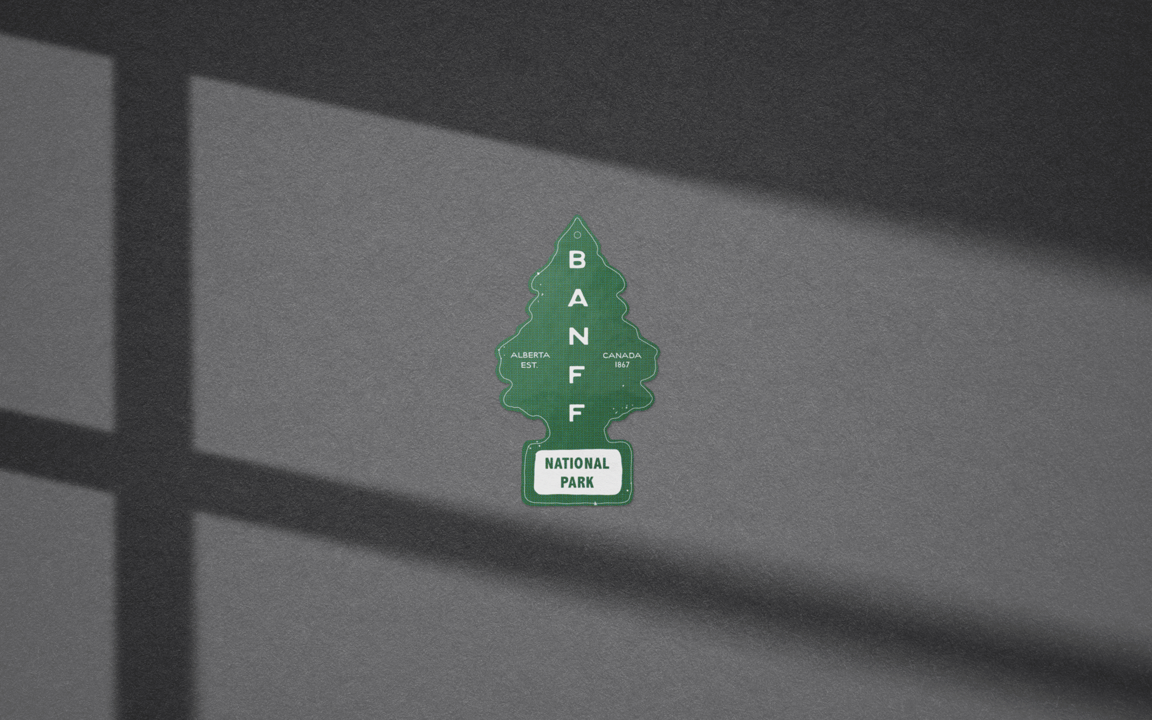 Wavy Baby Design - Wholesale Sticker - Banff Tree - GREEN1