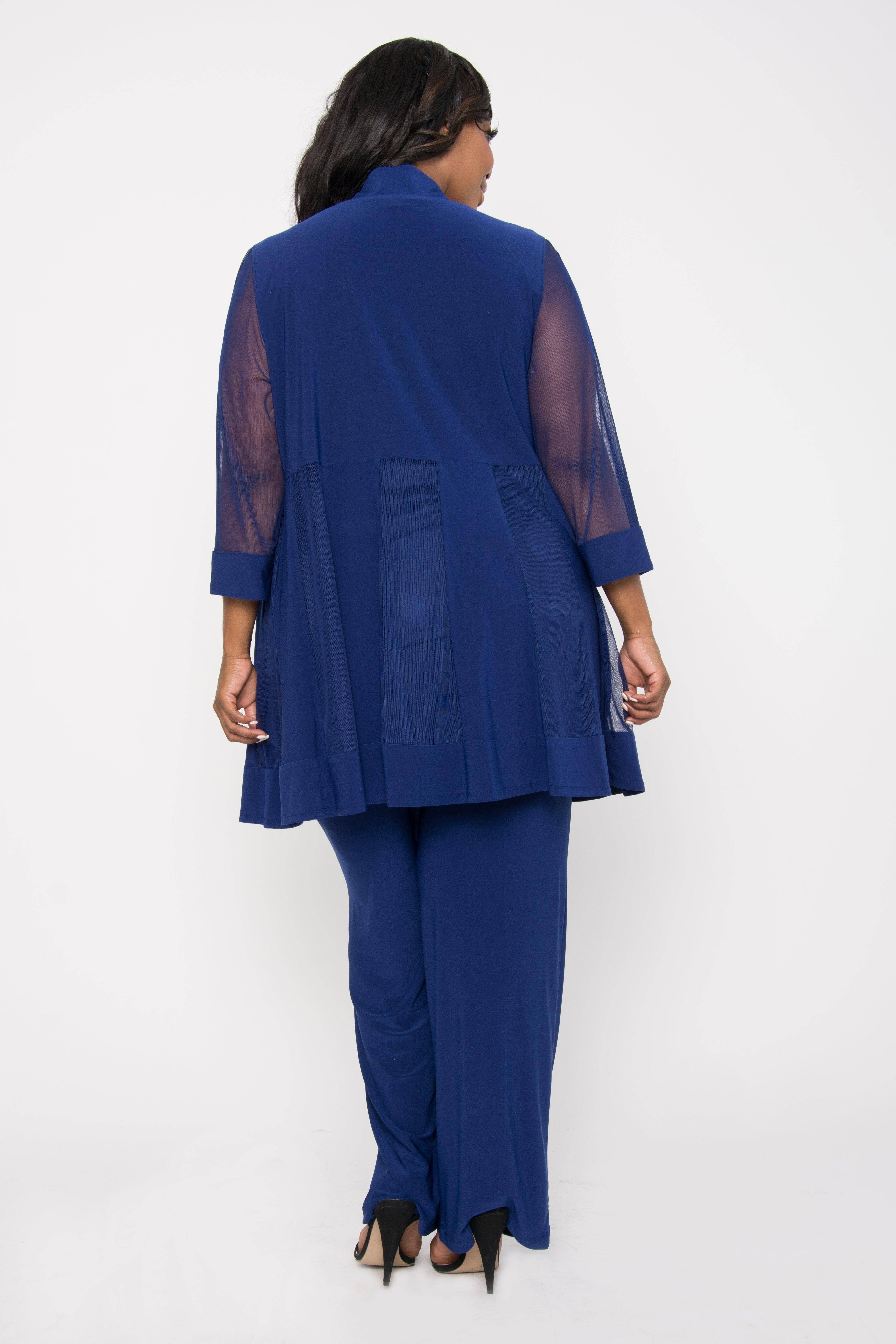 Kos Couture - Wholesale Kostuum - Dames - Grote Maat Formeel Broekpak9