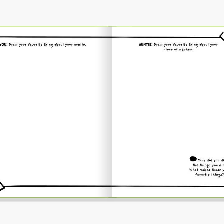 Bushel & Peck Books - Wholesale Book - Kids - Draw With Auntie! (Kids Doodle Coloring Book)