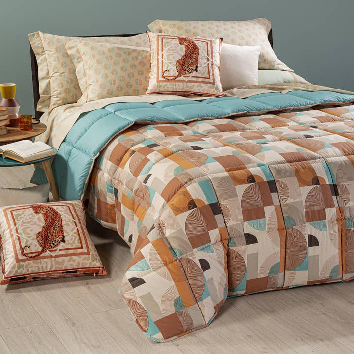 Bomuldstæppe Tech Caleffi Geo Design for engroshandel hos caleffi spa