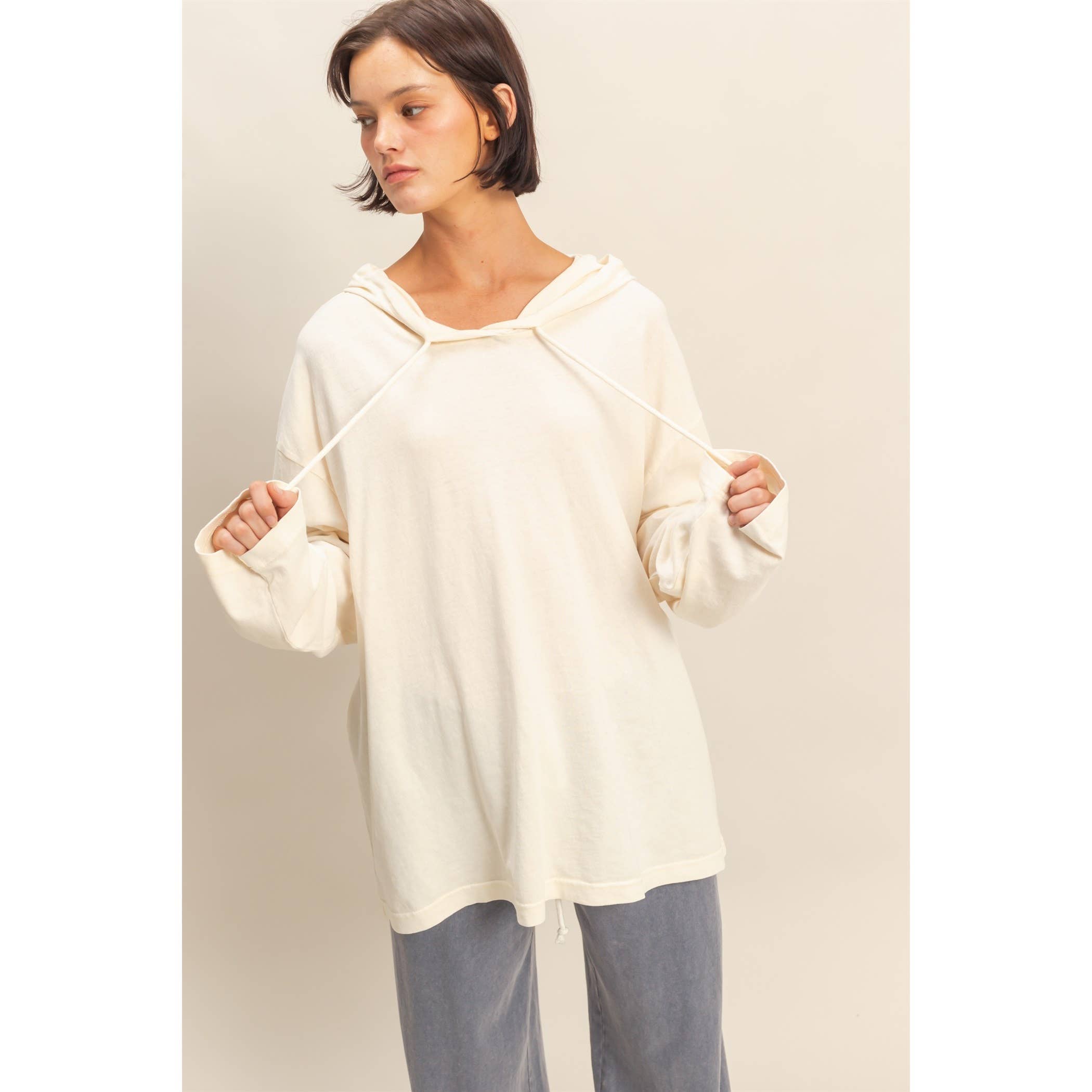 Double Zero – Hoodie – Mulher por atacado – Top de Manga Comprida com Capuz Oversized20