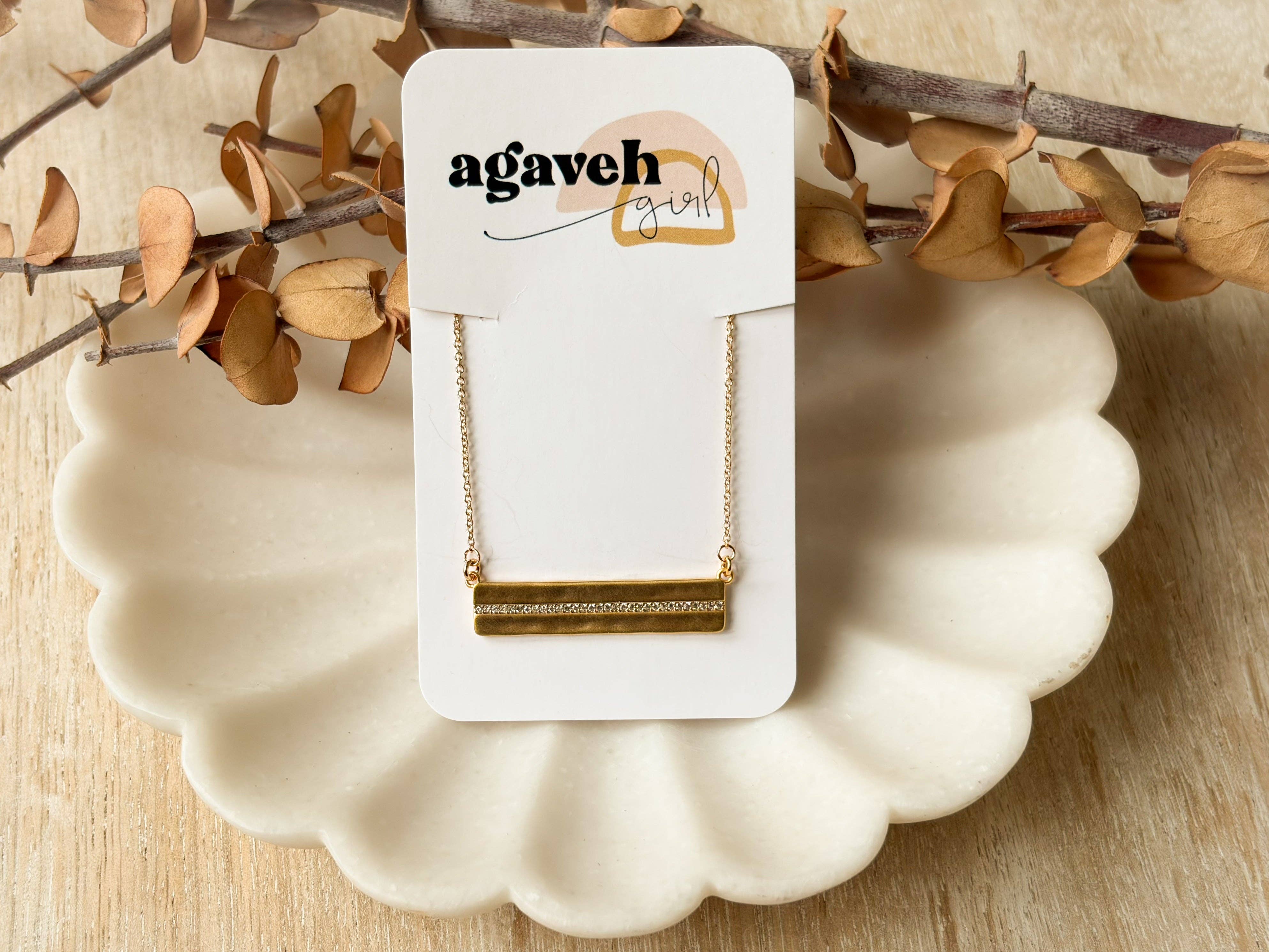 Agaveh girl – Colar pingente/pendente por atacado – Colar Riverstone2