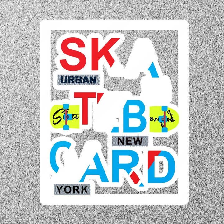 Urban New York klistermærke for engroshandel hos GraffMerch.com