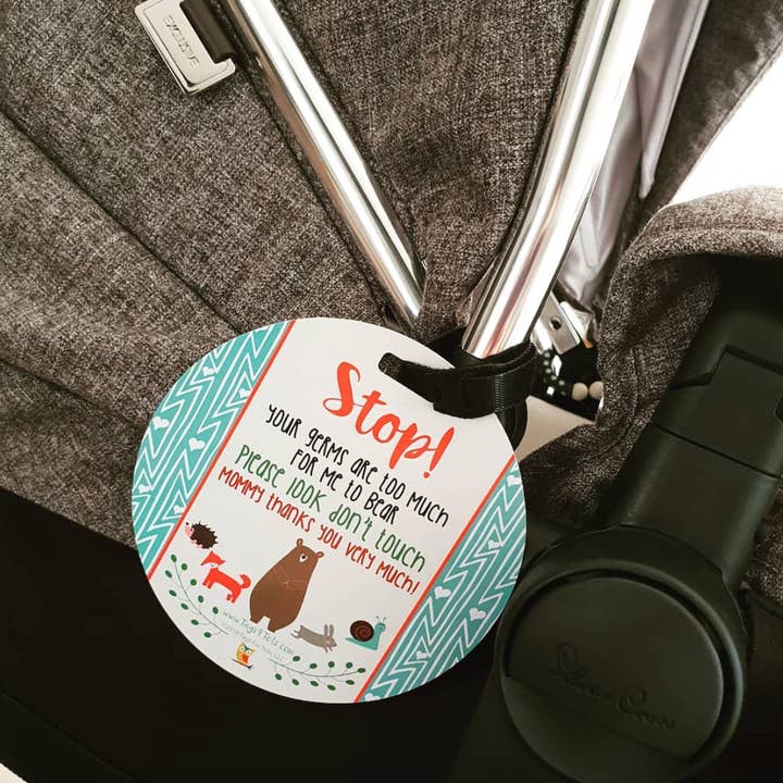 Three Little Tots - Wholesale Car Seat Cover - Kids & Baby - Woodlands No Touching Baby Car Seat and StrollerTag11